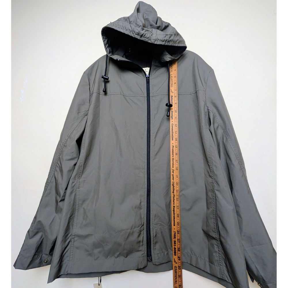 Vintage Banana Republic Jacket Minimalist Zip Tech Windbreaker Pouch 2000 NWT M - Picture 10 of 14